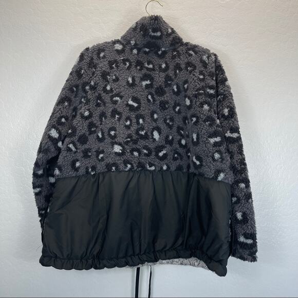 Lane Bryant LIVI Sherpa Half Zip Pullover Jacket Sweater - Picture 4 of 12